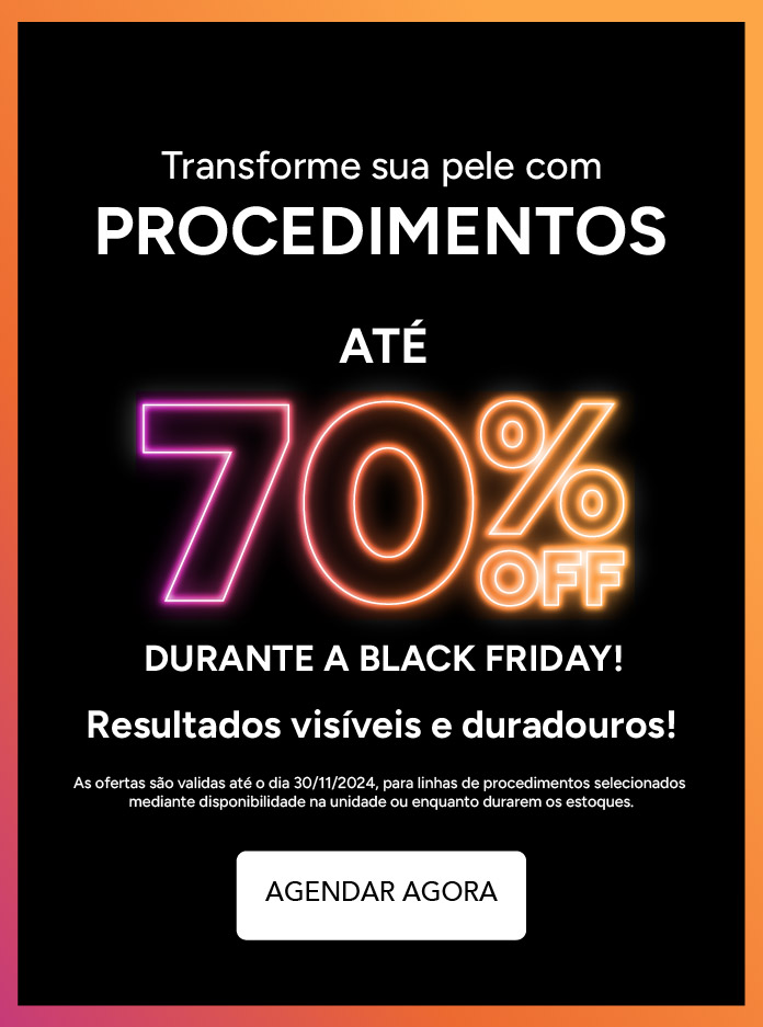 Transforme sua pele com até 70% OFF